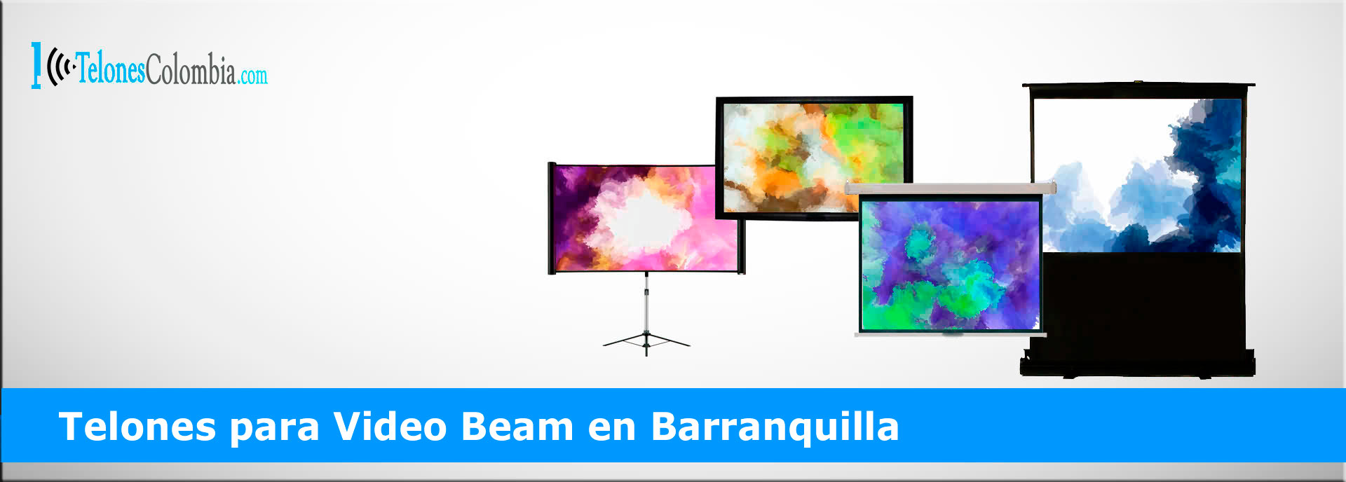 Pantallas de proyección en Barranquilla